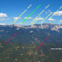 La Montagne de Glandasse, de Chabrinel au Pié Ferré
