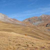 du Vallon de Péas:vue sur Le Col