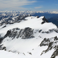 De l'Agneau Noir, vers les glacier et Dômes du Monêtier
