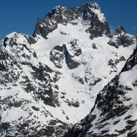 Barre des Ecrins : Face SW