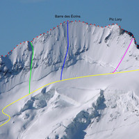 Face N de la barre des Ecrins