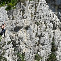 Un grimpeur dans Éternelle sagesse 