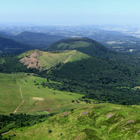 Chaine des Puys N vue du Puy de Dôme par Thesupermat
