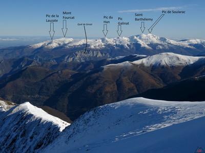 Pano depuis la pique d'Endron Pano depuis la pique d'Endron