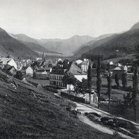 Le Mont Dore et les Monts Dore 1885m en 1900 par Neurdein