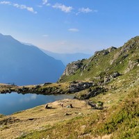 Lac de la Coche et Tête de Chalvet.