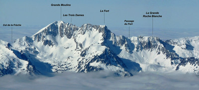 Belledonne N, vers les Grands Moulins Belledonne N, vers les Grands Moulins