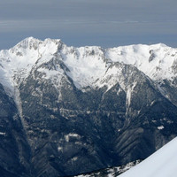 Belledonne N, des Grands Moulins à la Pointe de Rognier