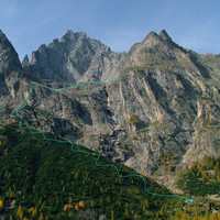 Accès au refuge Borelli