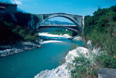 Le Drac au pont de Claix, par omα Le Drac au pont de Claix, par omα
