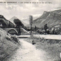 Le Drac aux Ponts de claix (CPA)