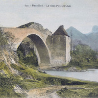 Le Drac et le Pont de Claix que Lesdiguières a fait construire (CPA)