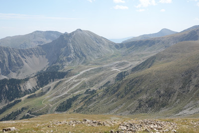Le haut de la station de Vallter 2000, au pied du Gra de Fajol Le haut de la station de Vallter 2000, au pied du Gra de Fajol