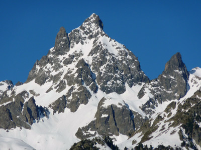 Grand Pic de Belledonne : Face E Grand Pic de Belledonne : Face E