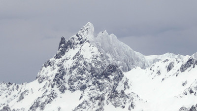 Grand Pic de Belledonne, bien plâtré Grand Pic de Belledonne, bien plâtré