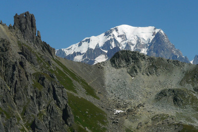 Col du Grand Fond et Mont Blanc