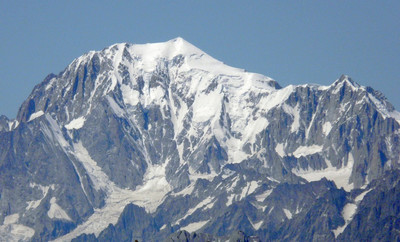Mont Blanc depuis le Mont Rose