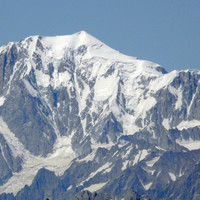 Mont Blanc depuis le Mont Rose