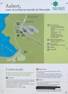 Accès au site d'Aubert