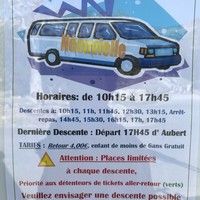 Horaires navette sens Aubert>Orédon été 2022