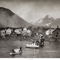 Sitka en 1897 par Vittorio Sella