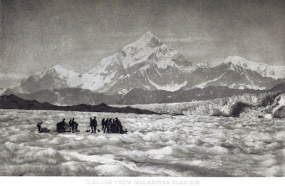 St Elias vu du Glacier Malaspina par Vittorio Sella St Elias vu du Glacier Malaspina par Vittorio Sella
