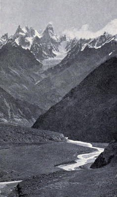 Vallée du Glacier Baltoro par Vittorio Sella en 1909 Vallée du Glacier Baltoro par Vittorio Sella en 1909
