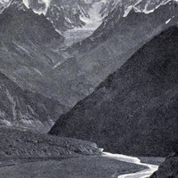 Vallée du Glacier Baltoro par Vittorio Sella en 1909