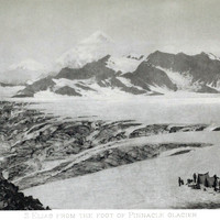 St Elias vu du glacier Pinnacle par Vittorio Sella