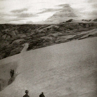 St Elias vu du Glacier Seward par Vittorio Sella en 1897