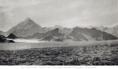 St Elias vu du Glacier Seward par Vittorio Sella en 1897 St Elias vu du Glacier Seward par Vittorio Sella en 1897