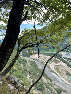 La câble de rappel La câble de rappel