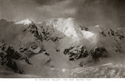 Vue du Glacier Newton par Vittorio Sella en 1897 Vue du Glacier Newton par Vittorio Sella en 1897