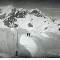 Sur le Glacier Newton par Vittorio Sella en 1897