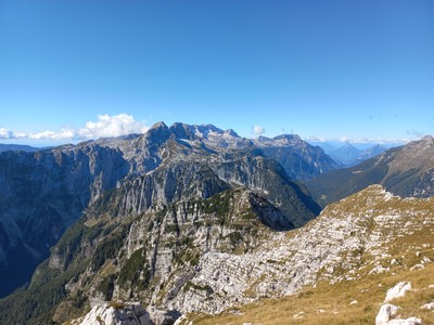 Lato nord del gruppo del Canin