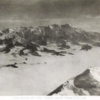 Mont Logan vu du Mont Saint Elias en 1897 par Vittorio Sella