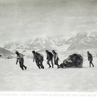 Sur le Glacier Hitchcock par Vittorio Sella