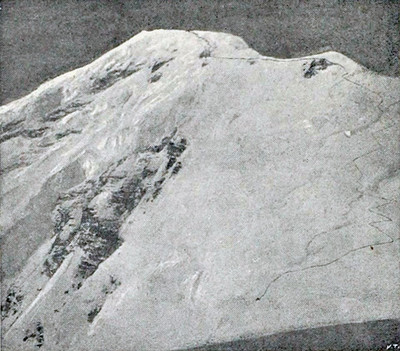 Tracé arête NE St Elias par Vittorio Sella Tracé arête NE St Elias par Vittorio Sella