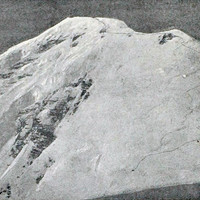 Tracé arête NE St Elias par Vittorio Sella