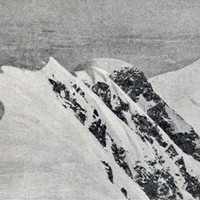 Mont Newton vu du col Russel par Vittorio Sella
