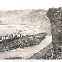 Green River, photo T.H. O Sullivan, litho Julius Bien