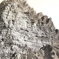 Wahsatch Provo cañon, photo T.H. O Sullivan, litho Julius Bien