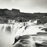 Shoshone Falls, Snake River, Idaho, par Timothy H. O'Sullivan en 1868