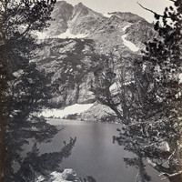 East Humboldt Mountains, Nevada, Lac Marion, par Timothy H. O'Sullivan en 1868