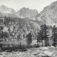 Dans la Sierra Nevada, Californie, par Timothy H. O'Sullivan en 1873