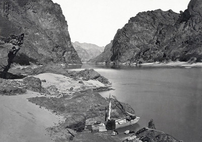 Colorado Black Cañon, par Timothy H. O'Sullivan en 1873 Colorado Black Cañon, par Timothy H. O'Sullivan en 1873