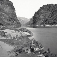 Colorado Black Cañon, par Timothy H. O'Sullivan en 1873