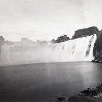 Shoshone Falls, Snake River, Idaho, par Timothy H. O'Sullivan en 1868