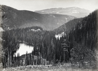 Lost Lakes, near Meigs Peak, Colorado, par Timothy H. O'Sullivan en 1873 Lost Lakes, near Meigs Peak, Colorado, par Timothy H. O'Sullivan en 1873