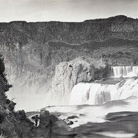 Shoshone Falls, Snake River, Idaho, par Timothy H. O'Sullivan en 1868
